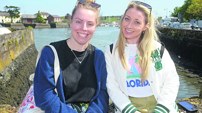 Nikita Delgaty and Gemma Hunt in Kinsale.						                          (Photo: Denis Boyle)