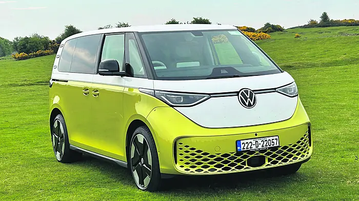 CAR OF THE WEEK: Yellow ID Buzz created quite a stir in public Image