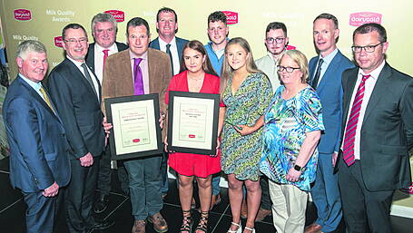 Family’s work/life balance is praised by milk quality judges Image
