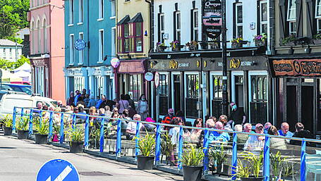 Bantry’s al fresco facilities set to provide boost to town’s economy Image