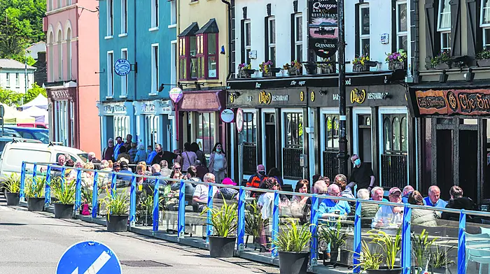 Bantry’s al fresco facilities set to provide boost to town’s economy Image