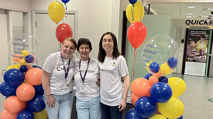 AIB Macroom hosts fun coffee morning for Cope Foundation Image