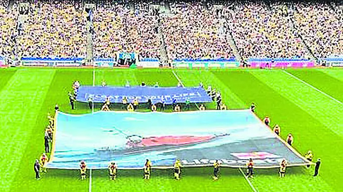 Local RNLI volunteers are on the ball at Croker Image