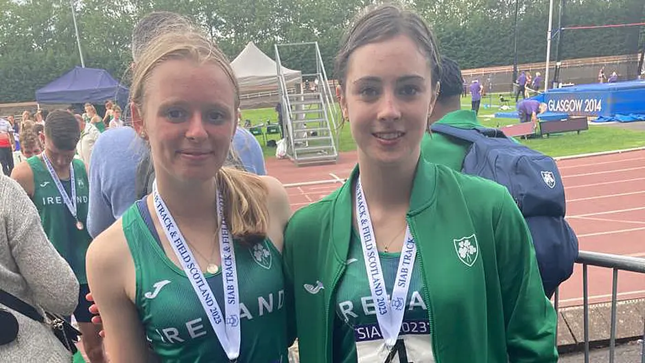 Caoimhe and Aoife bring bronze medals home after Irish success at SIAB Schools in Scotland Image