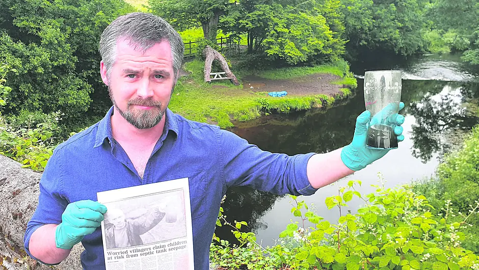 Raw sewage drives Clon man Barry to enter politics Image