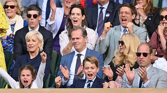 Ross jockey Hayes sits in Royal Box for Wimbledon epic Image
