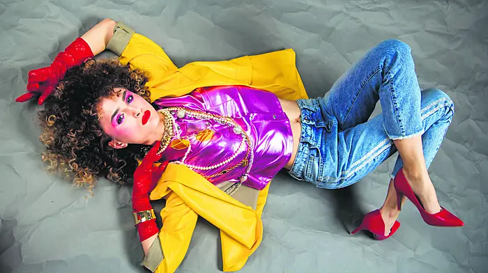 80s party flashback to flashdance Image