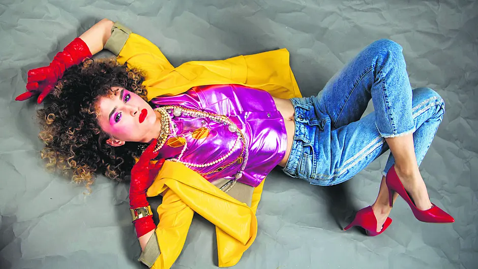 80s party flashback to flashdance Image
