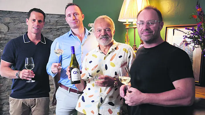 Graham raises a glass at Arundel’s Image