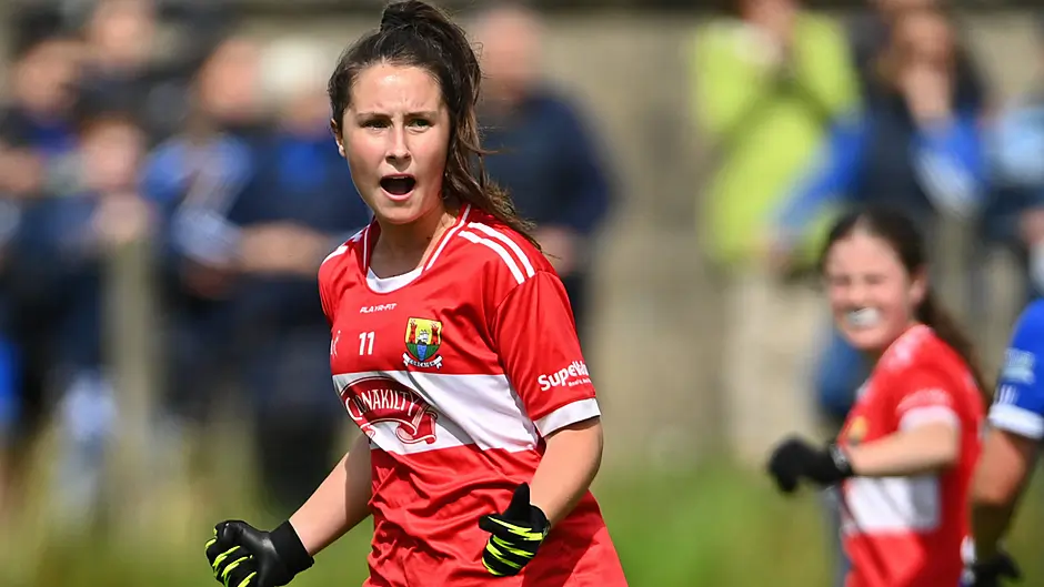 Skibb footballer Eabha O'Donovan kicked 0-8 for Rebels in drawn All-Ireland U16A final Image