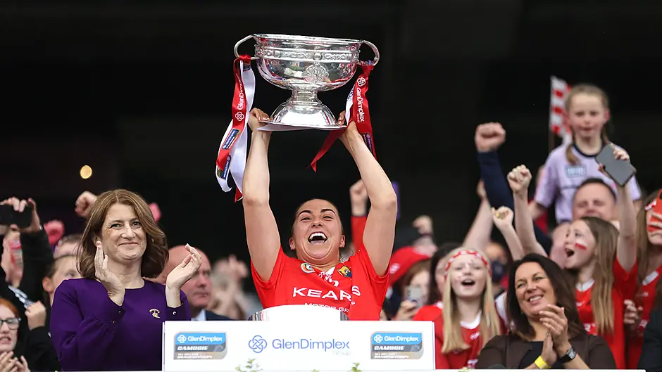 Hat-trick hero Amy O'Connor hails Rebels after firing Cork to All-Ireland camogie glory Image