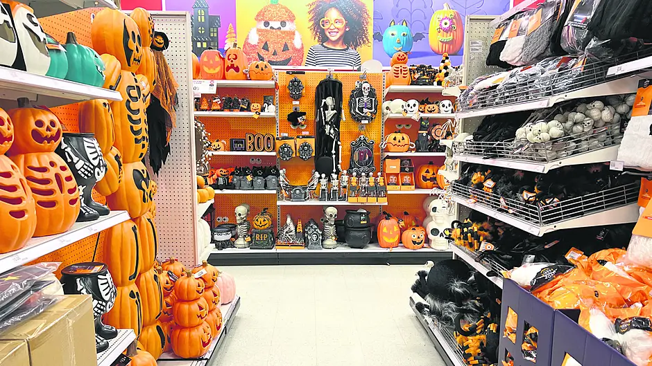 WOMAN ON THE VERGE: Horrified by Hallowe’en displays and Santa ads! Image