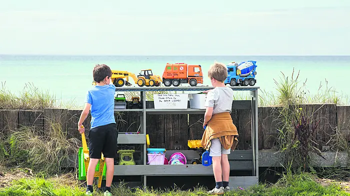 Toy libraries are creating waves on local beaches Image