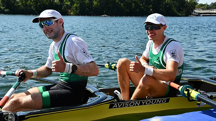 Paul O'Donovan and Fintan McCarthy qualify Irish lightweight men's double for Paris Olympics! Image