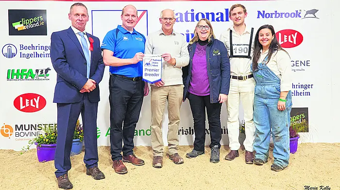 Helen family have eyes on the prize at National Dairy Show Image