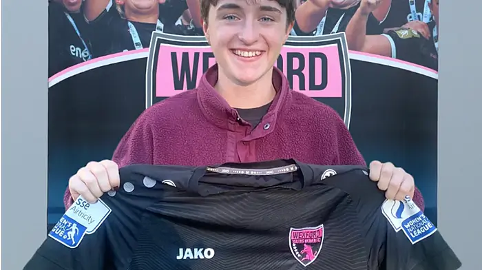 Clonakilty teen Orlaith Deasy signs  for Wexford Image