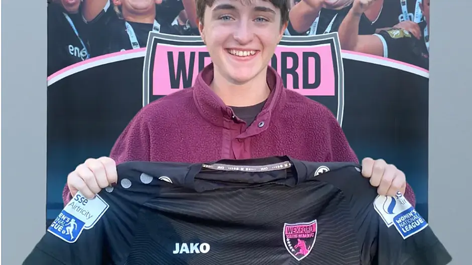 Clonakilty teen Orlaith Deasy signs  for Wexford Image