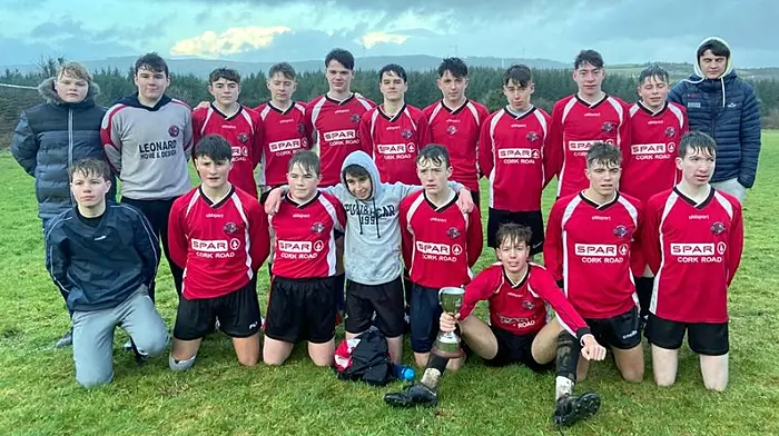 Superb Skibb U15s complete double with cup final triumph Image