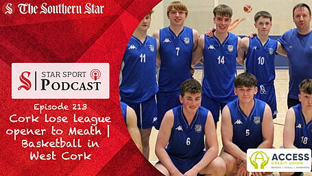 PODCAST: Cork lose league opener to Meath | West Cork basketball with Pat Curran Image