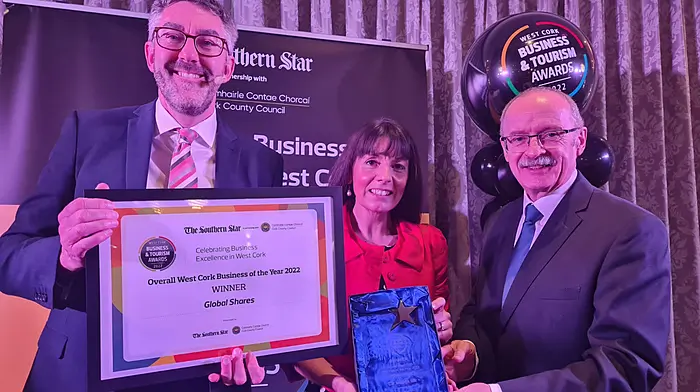 Global Shares crowned Overall West Cork Business of the Year Image