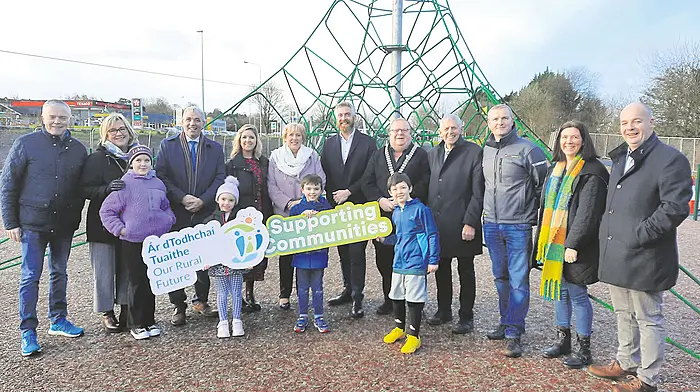 Bandon’s biodiversity-friendly play park nearing completion Image