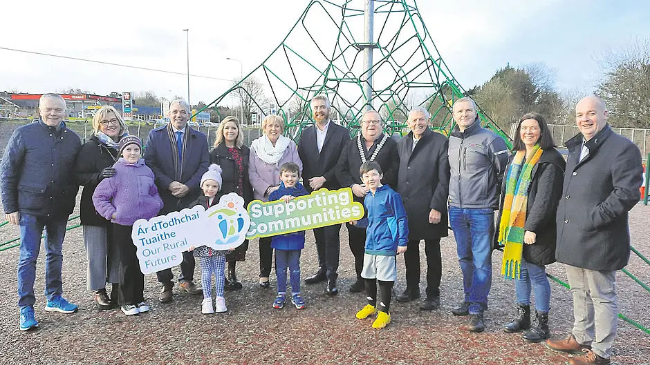 Bandon’s biodiversity-friendly play park nearing completion Image