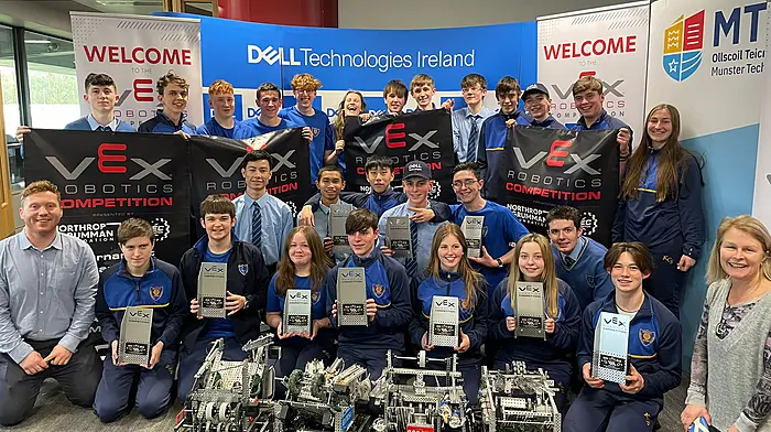 Kinsale students win robotics award for fifth time Image