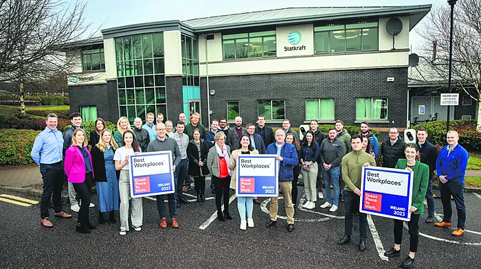 Statkraft named best small Irish workplace Image