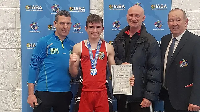 Hat-trick of Munster boxing titles for Con Image