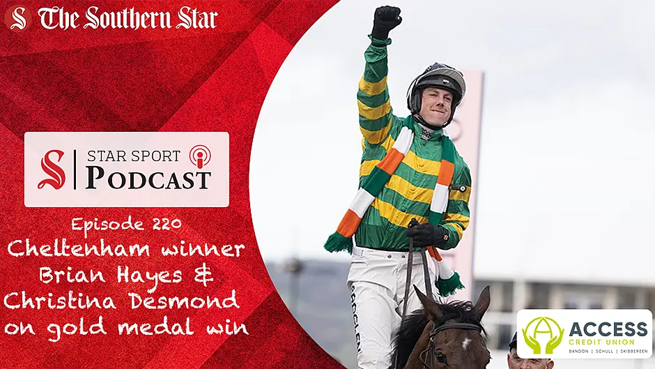 PODCAST: Cheltenham winner Brian Hayes & Christina Desmond on gold medal win Image