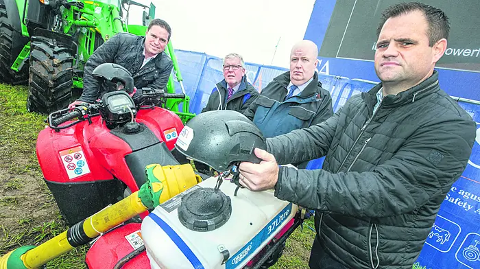Farmers using quad bikes must wear helmets under new safety regulations Image