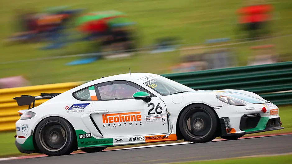 Robert Cronin records fastest lap in Porsche Sprint Challenge GB series Image