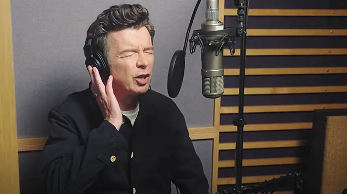 WATCH: Rick Astley records new version of iconic hit using popular misheard lyrics Image