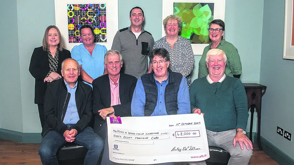 Local charities benefit from Ring of Beara annual cycle Image