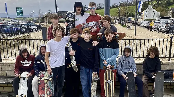 Determined Liam makes case for Bantry skatepark Image