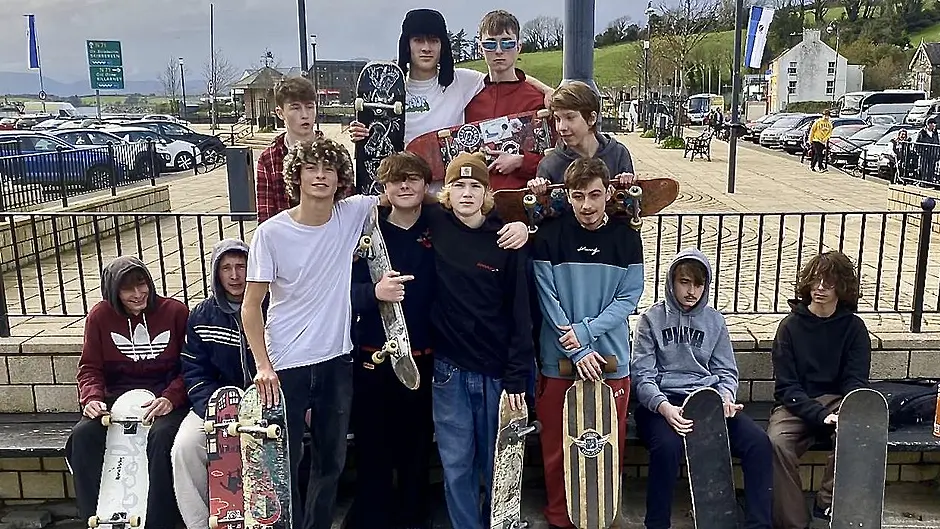 Determined Liam makes case for Bantry skatepark Image