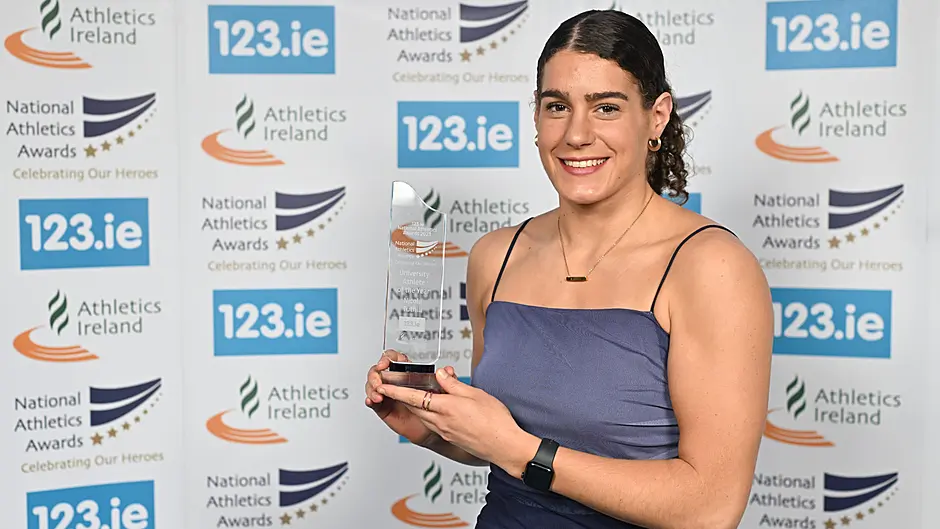 Nicola Tuthill wins University Athlete of the Year award Image
