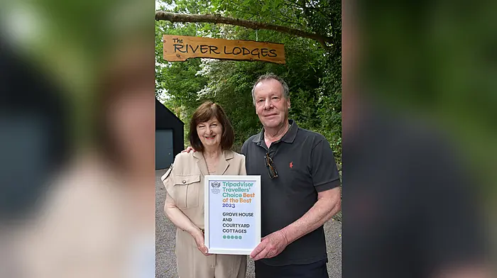 Couple 'giving back' to supportive locals Image