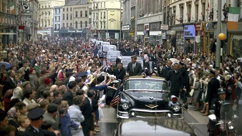 Beara man's poem for John F Kennedy during his visit to Ireland Image