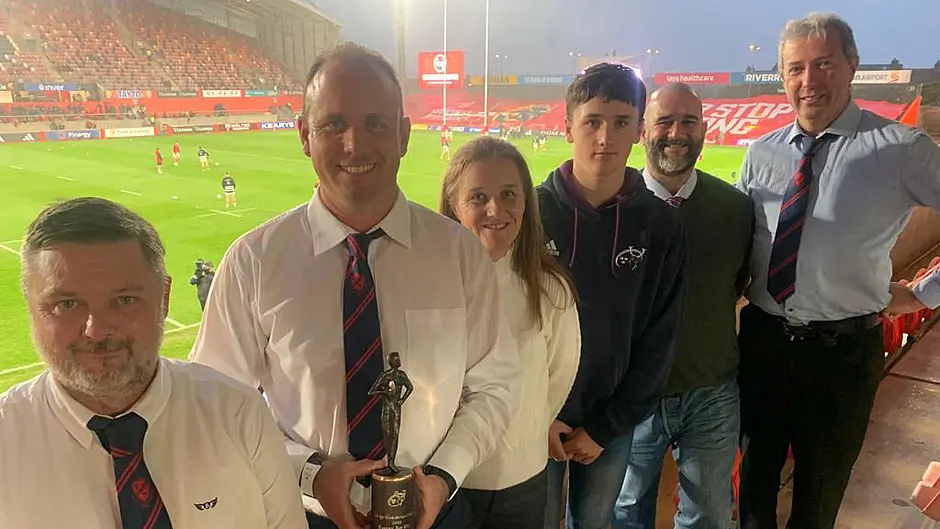 Bantry Bay RFC’s success leads to Munster award Image