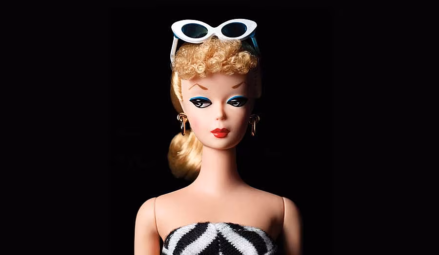 Art---1959-Barbie-No.-1-©-Mattel,-Inc