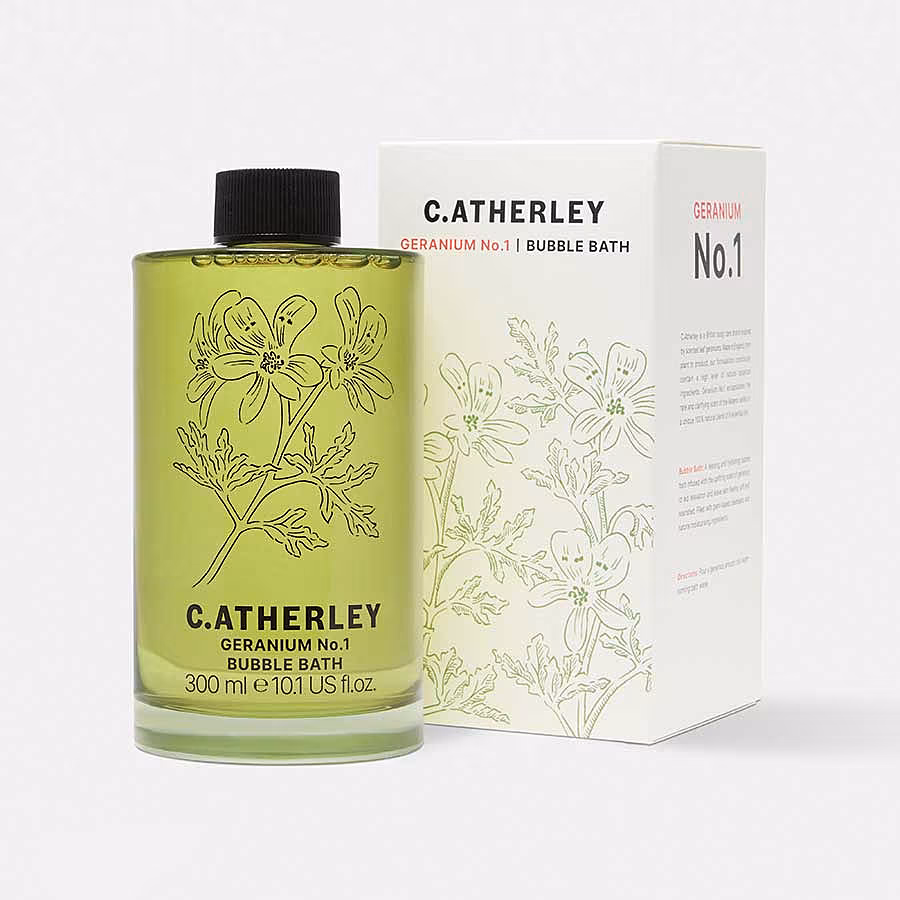 Beauty---C.ATHERLEY-GERANIUM-NO-1-BUBBLE-BATH-with-box