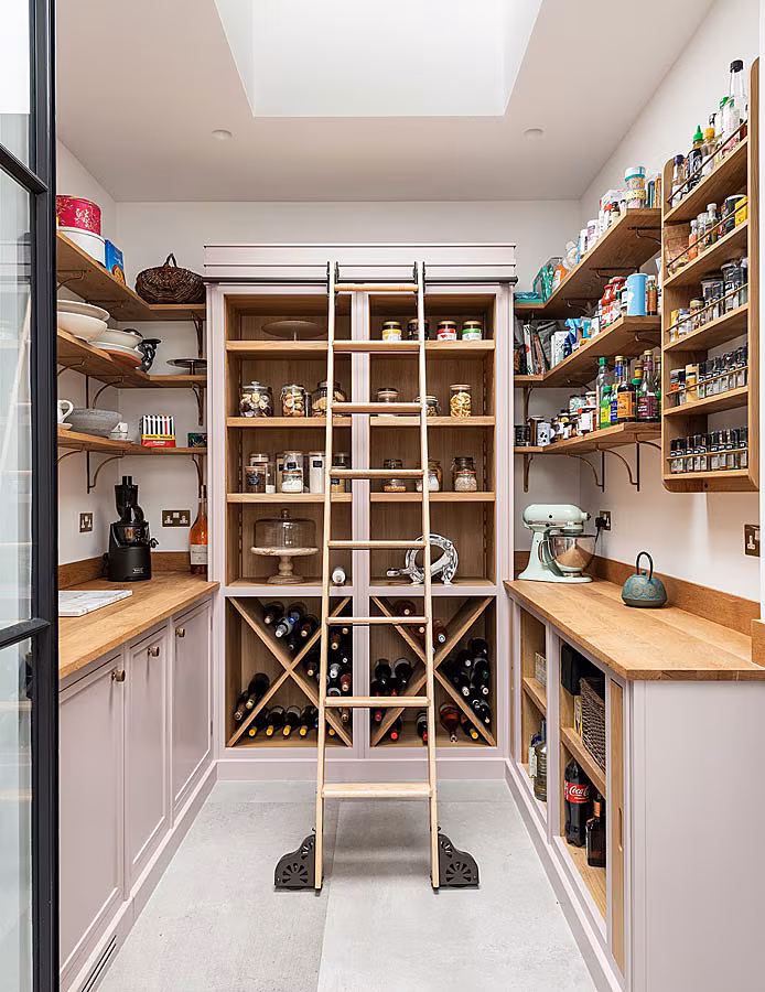 Kitchen---Herringbone+Pantry
