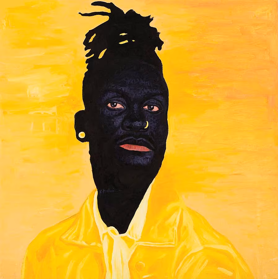 Moodboard---Kwesi-Botchway-Amoako-Boafo-2020-Acrylic-and-oil-on-canvas-31-x-31-in
