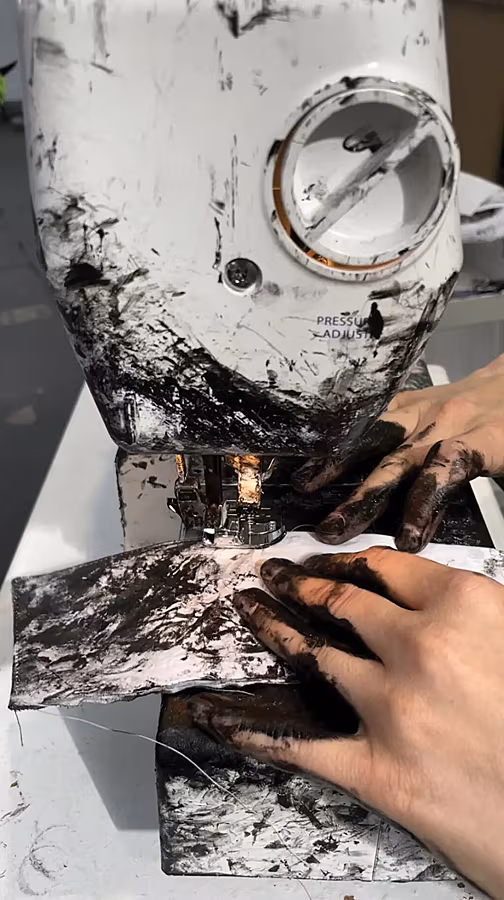 Moodboard---HUMAN-TOUCH-CLOTHING-sewing-performance-during-Positions-Art-Fair_credit_-HUMAN-TOUCH-1024x1827