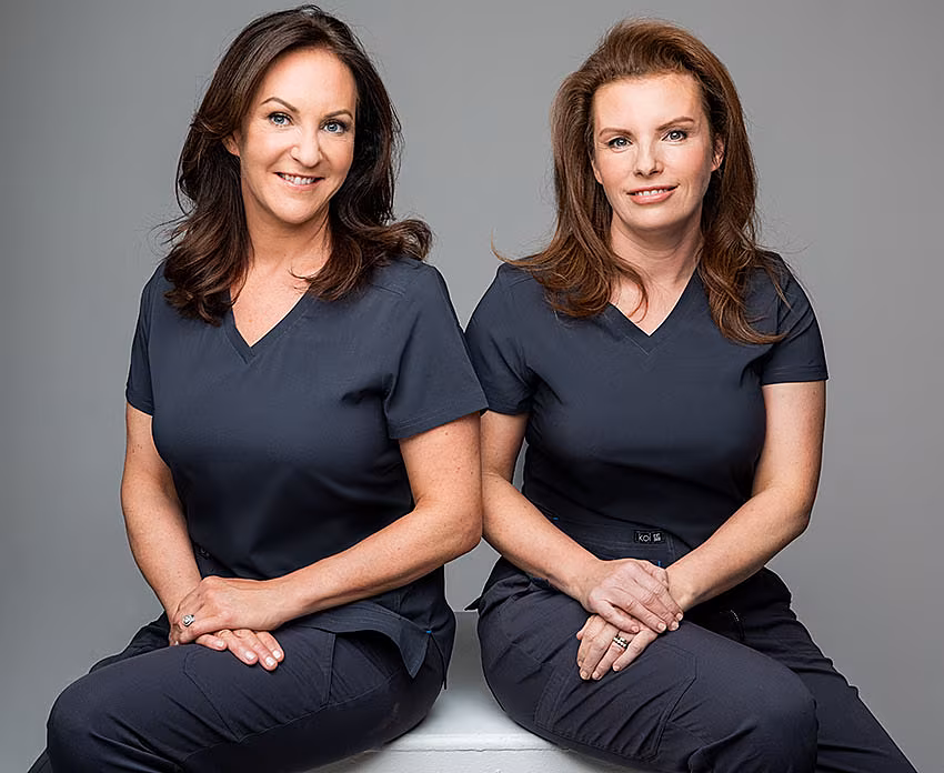 Jeanette Dunne and Sinead Gallagher