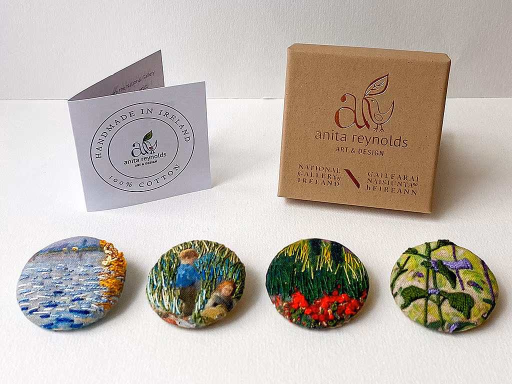 Anita Reynolds Brooches
