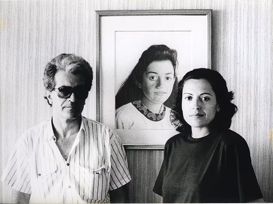 Lara-Matar’s-parents-Ghassan-and-Maggie-with-a-photo-of-their-dead-daughter
