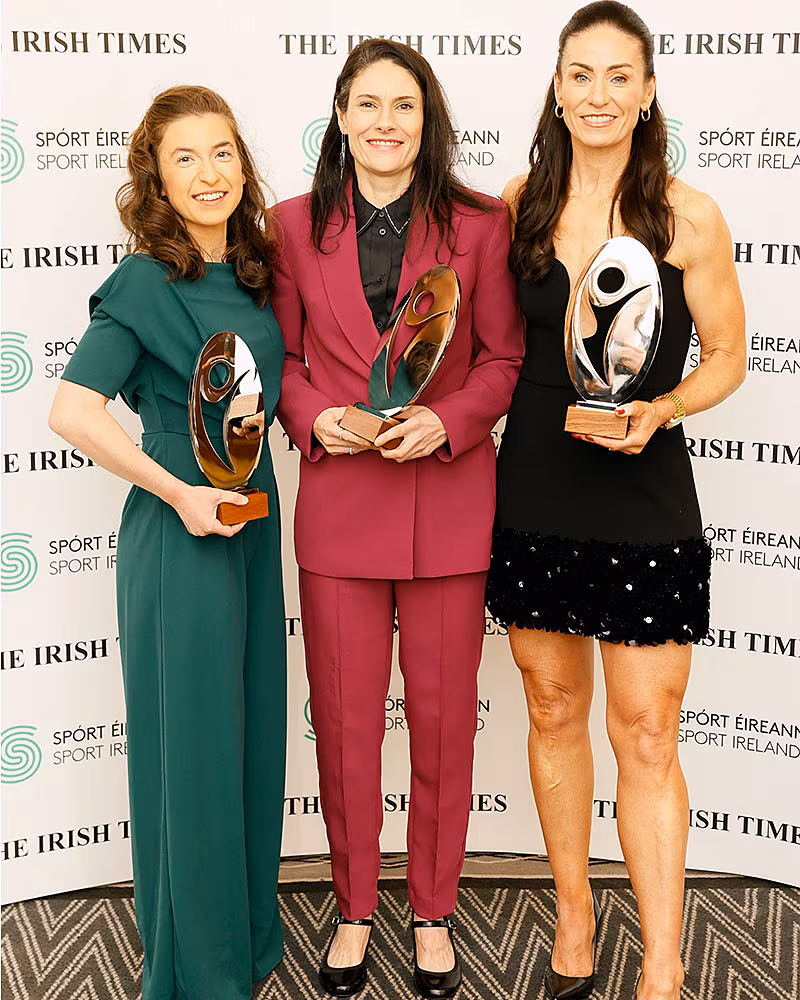 Linda Kelly, Eve McCrystal and Katie-George Dunlevy