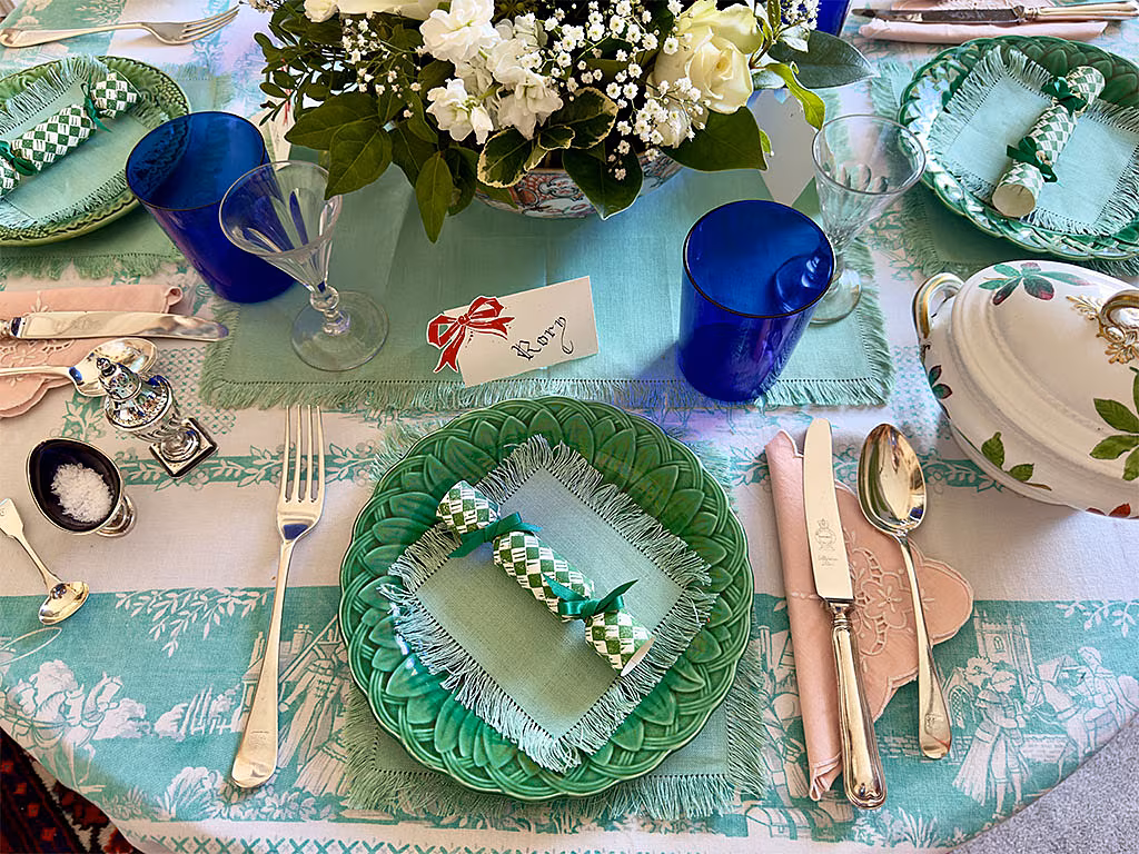 Rory Hutton tablescape